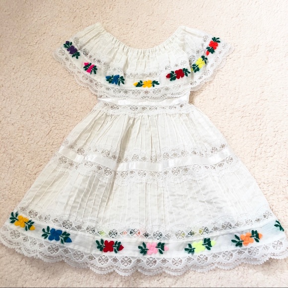 white mexican dress for girl